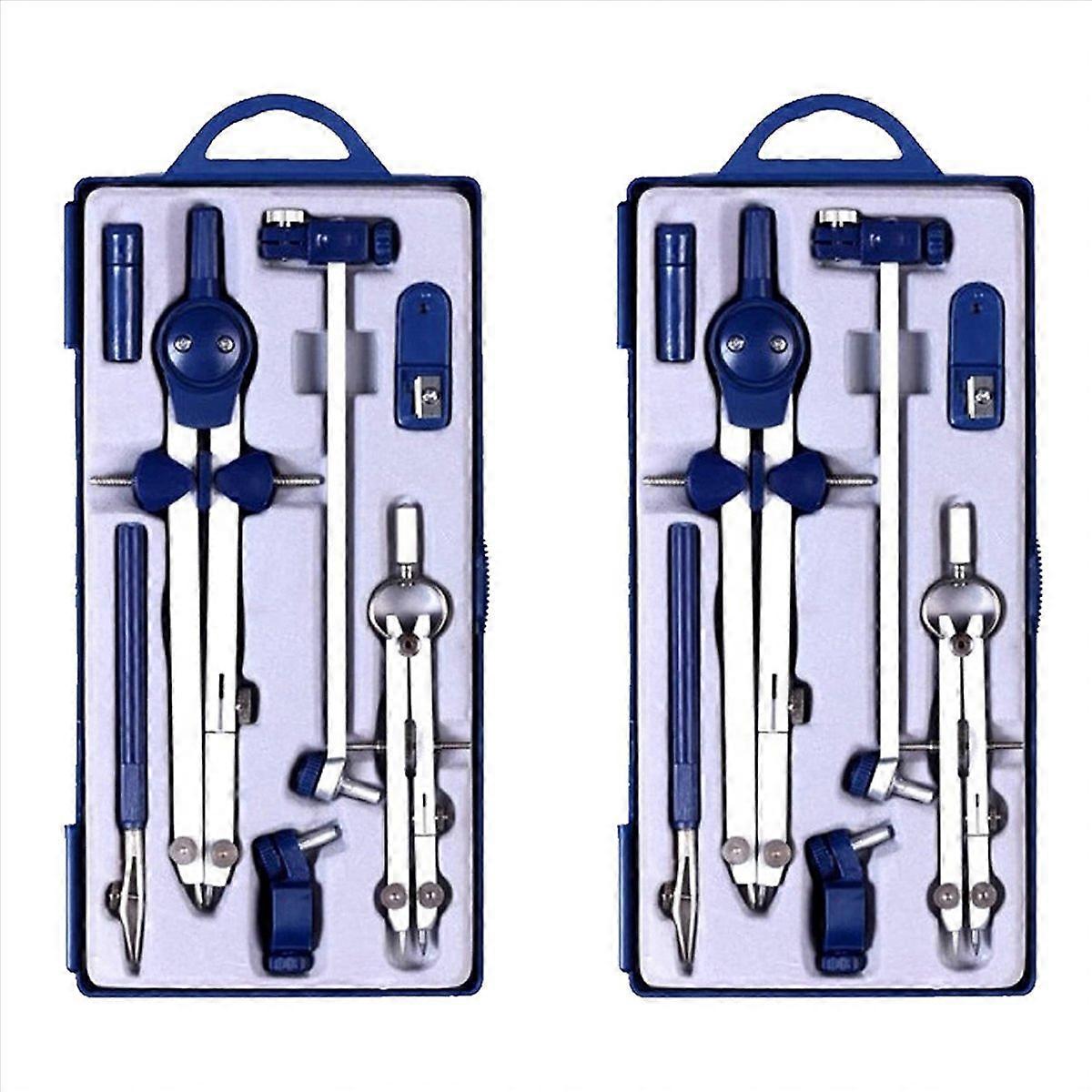 9Pc Drafting Compass for Geometry Set Tool Geometry Drafting, Math