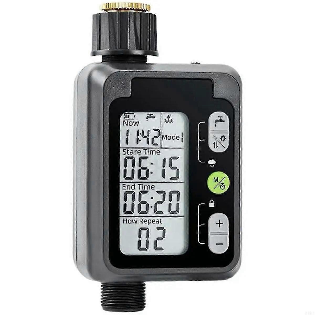 Multipurpose Garden Irrigation Timer, Multiple Modes, Automatic Lawn Watering Timer, Efficient Garde