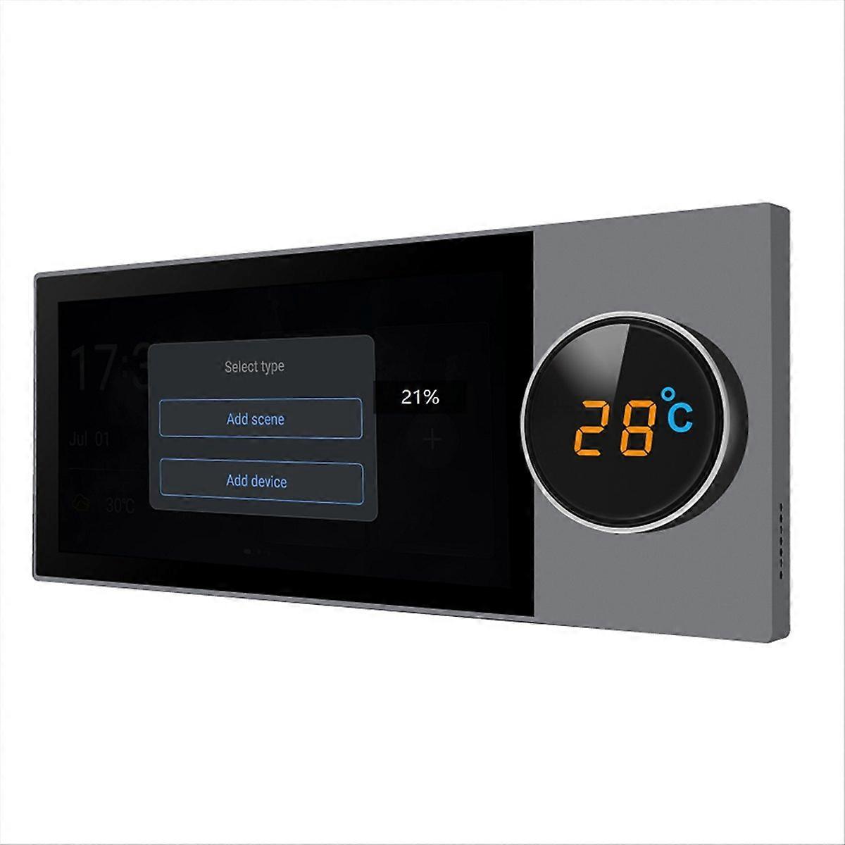 Contrôle de la maison intelligente Tuya de 6 pouces avec passerelle Zigbee Hub Alexa Voice