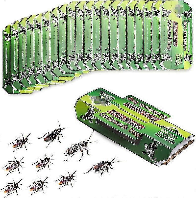 ゴキブリトラップゴキブリキラー強接着ゴキブリキラーホームキッチン倉庫、ゴキブリ、アリ、クモydsのためのペットフレンドリーなゴキブリキラー
