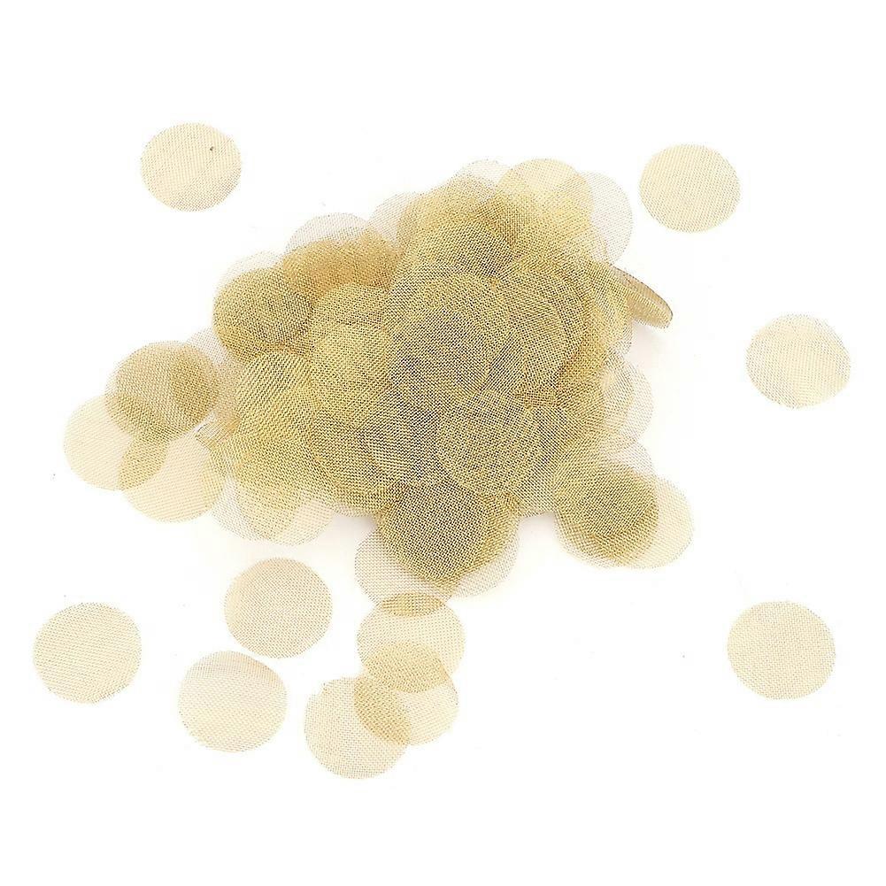 500 Pcs Tobacco Pipe Screens 20mm Brass Tobacco Support Net Pipe Screen Filter(20mm)