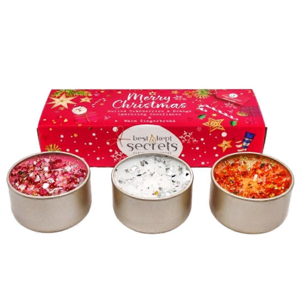 Merry Christmas Three Lites by Best Kept Secrets