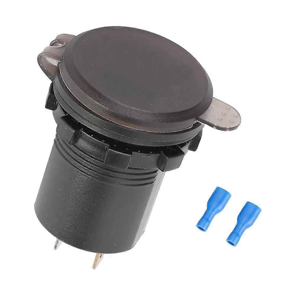 4A USB and digital thermometer