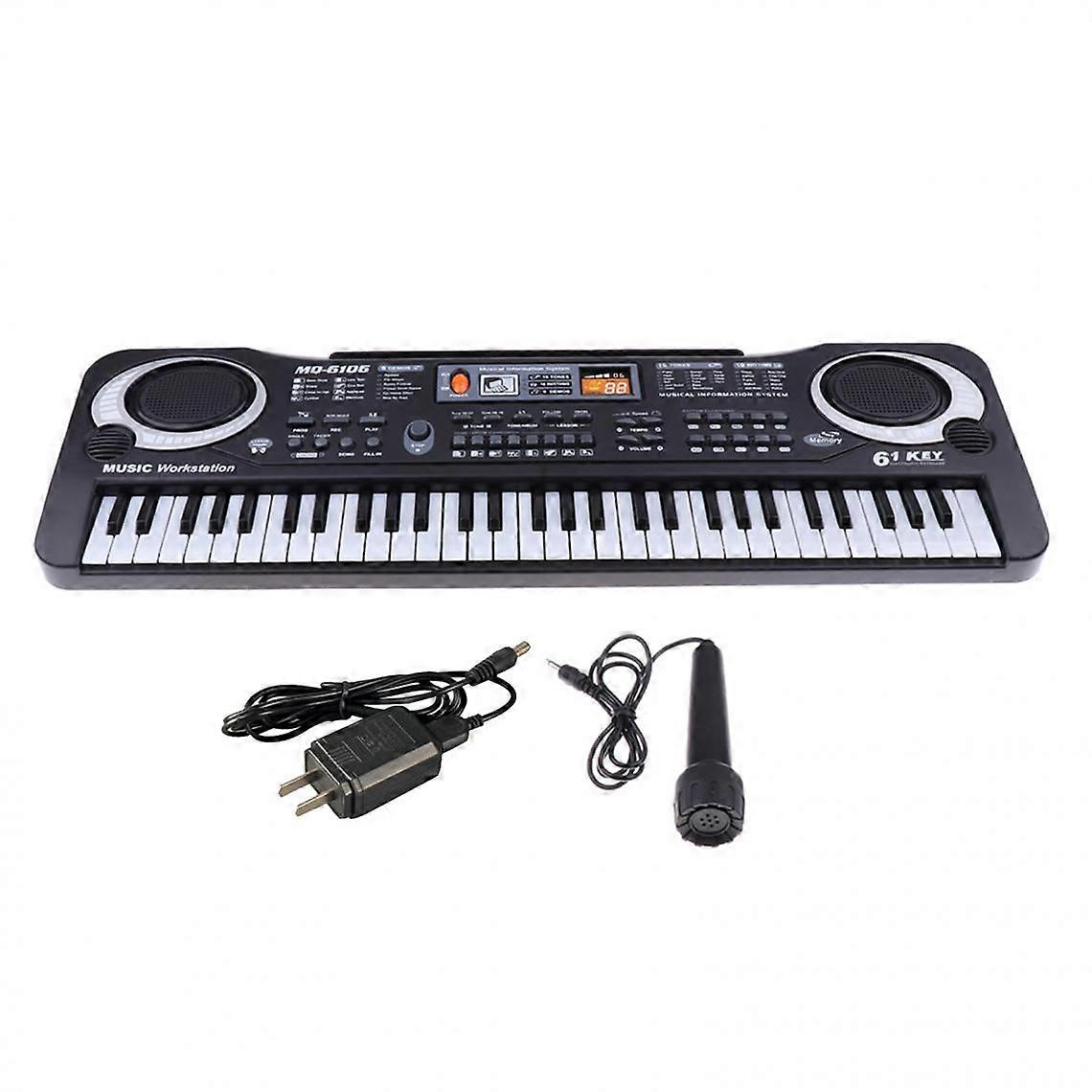 Keyboard Piano 61 Portable Keyboard Multifunctional Keyboard Piano Keyboard Gift
