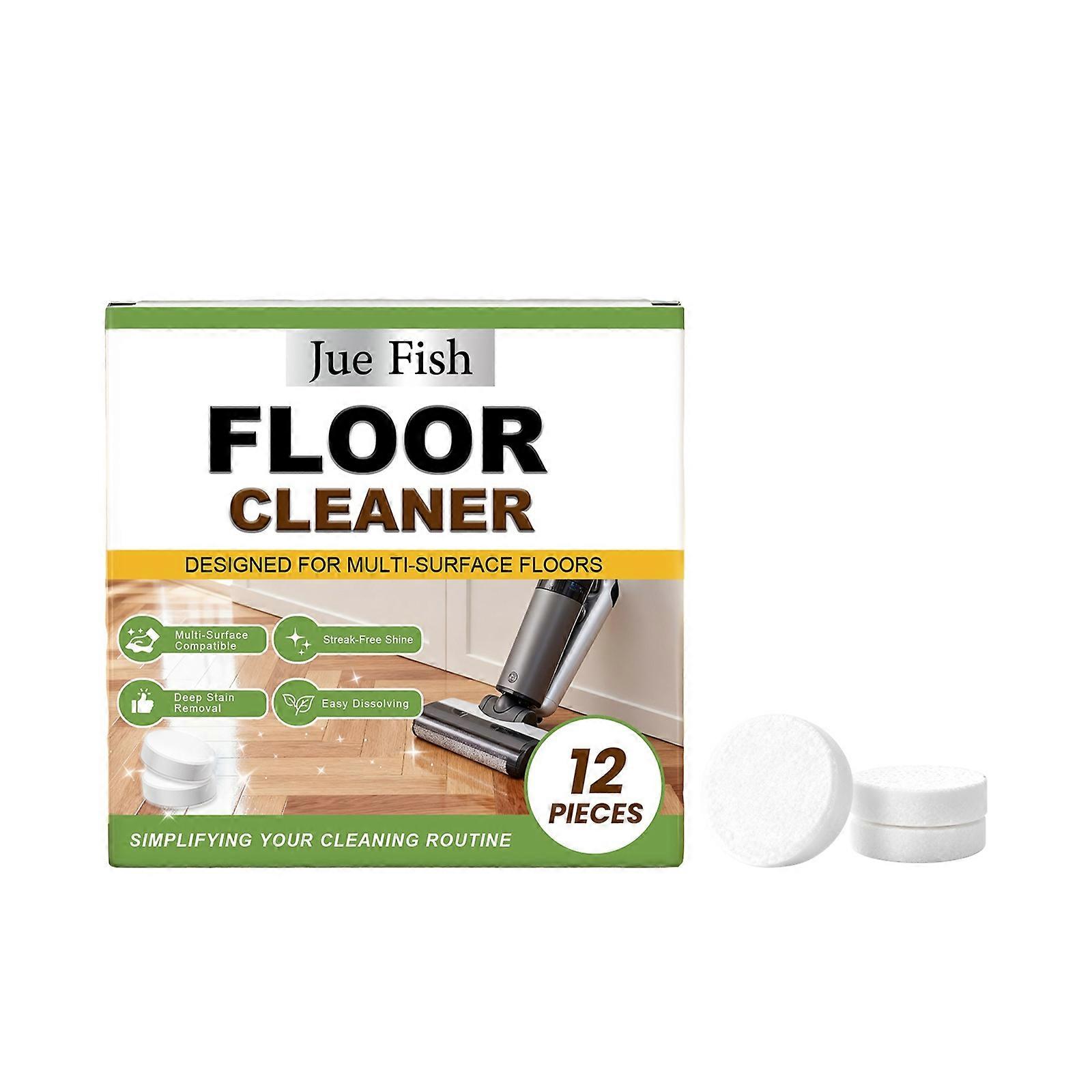 Multi-surface floor cleaning sheets for home use, cleaning stains, removing dirt, and brightening.