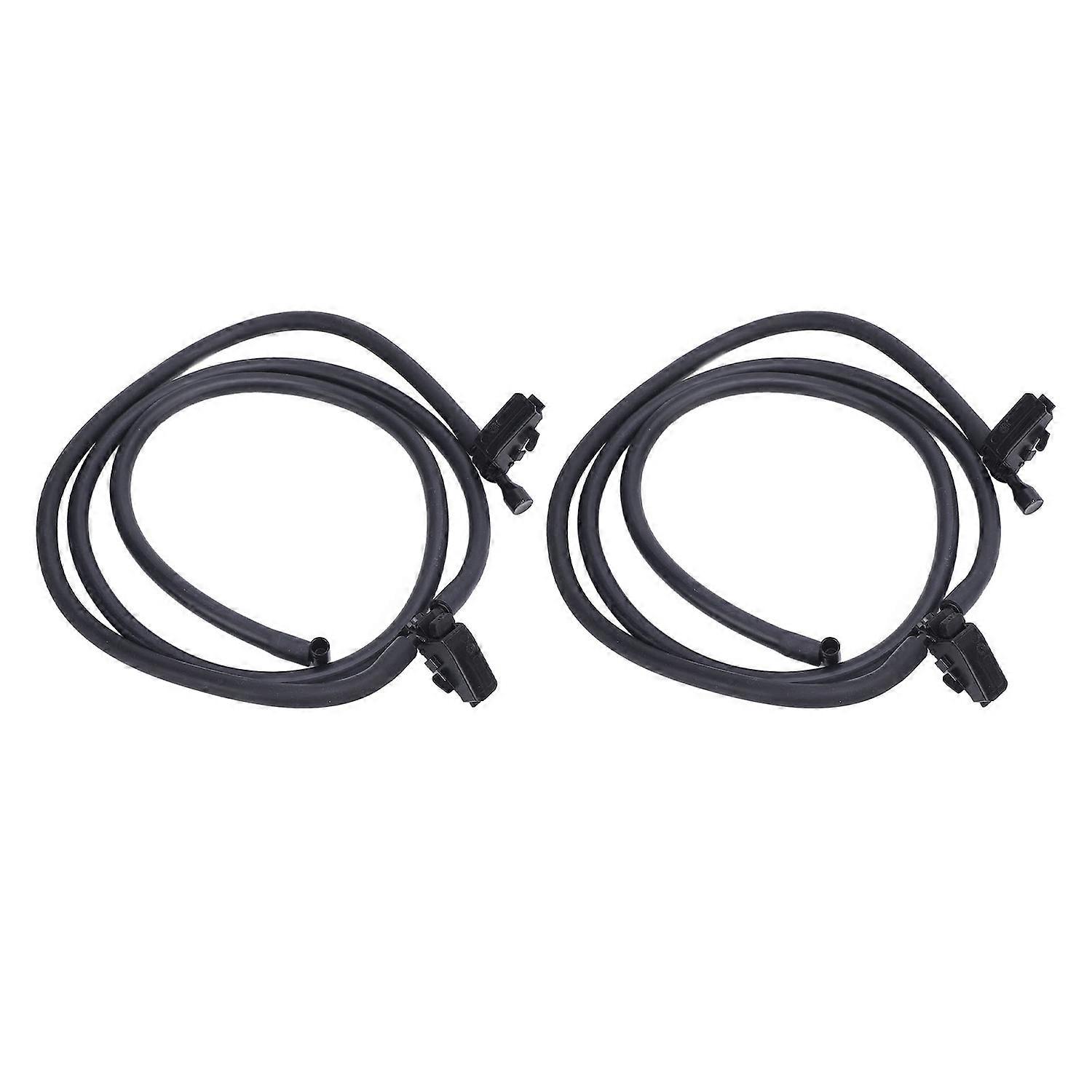 2PCS Front Washer Nozzle and Hose A1698600492 Flexible Strong Cleaning Ability Replacement for W169 