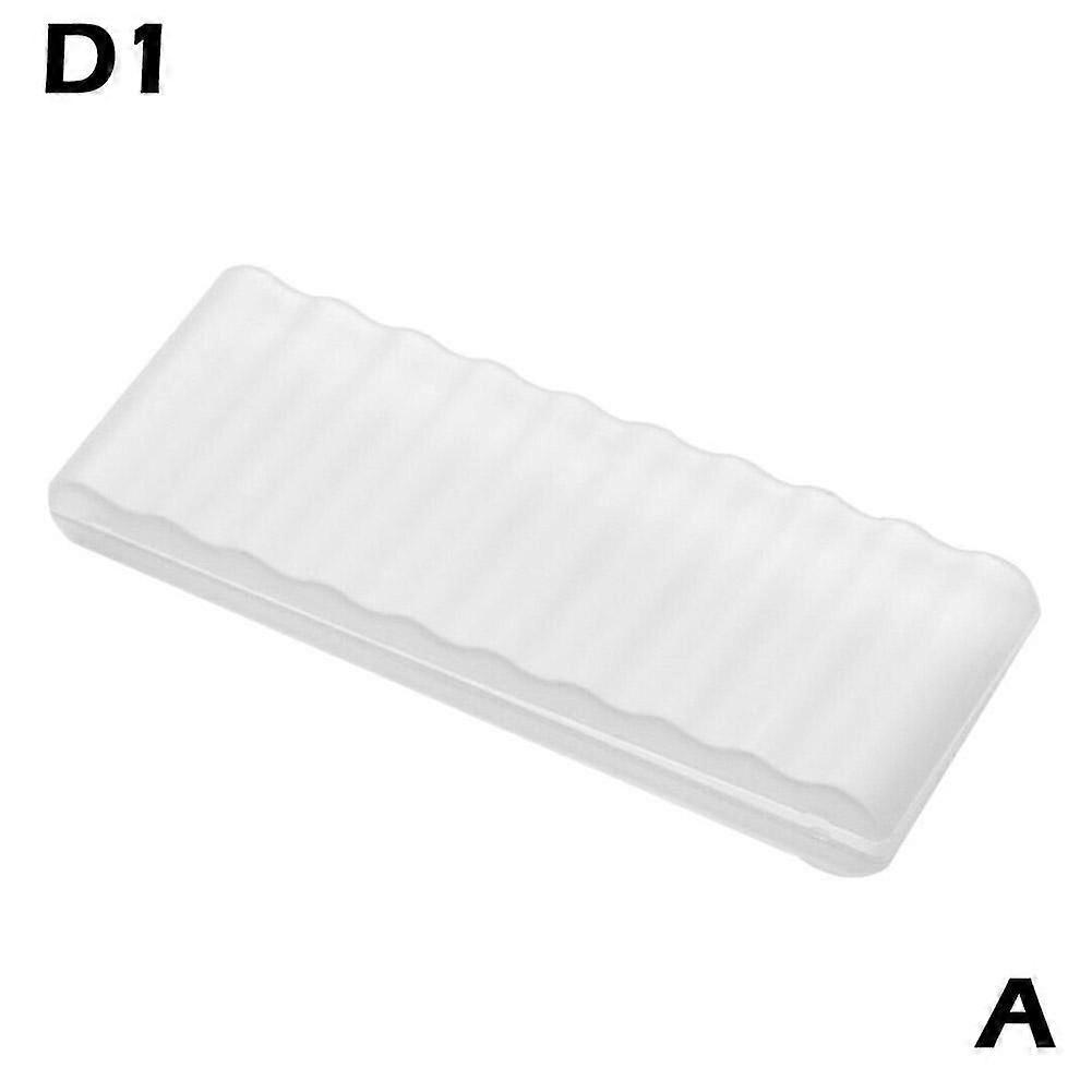 Storage Box for 18650/AAA/AA Battery Clear Plastic Battery Box Case
