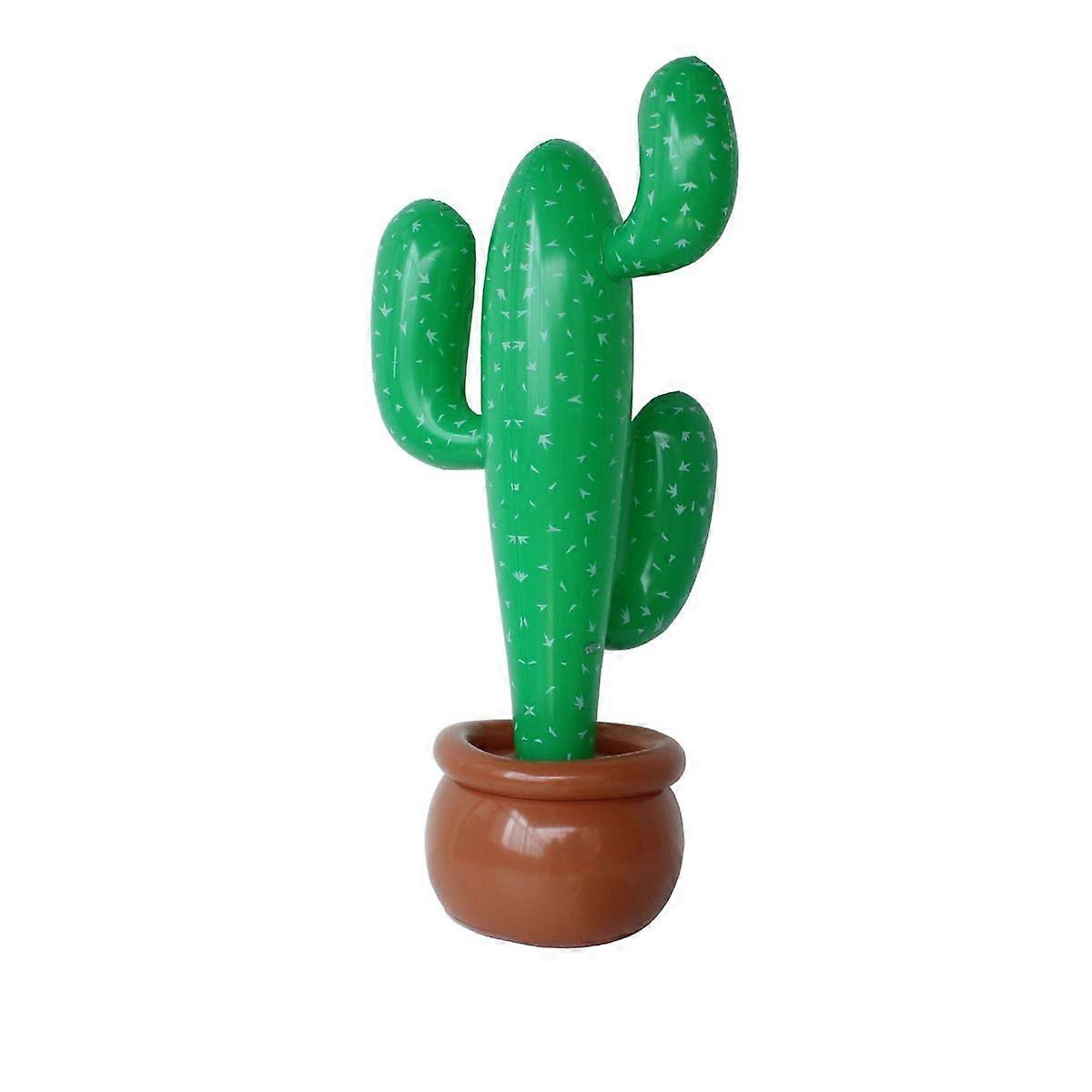 Inflatable Cactus Potted Inflatable Beach Toy Cactus