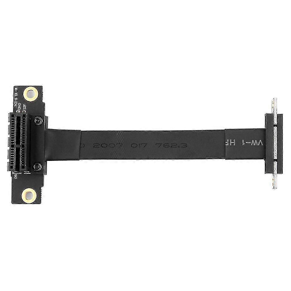 Pie X1 Riser Extensor Dual 90 Degree Right Angle Pcie 3.0 X1 To X1 Extension