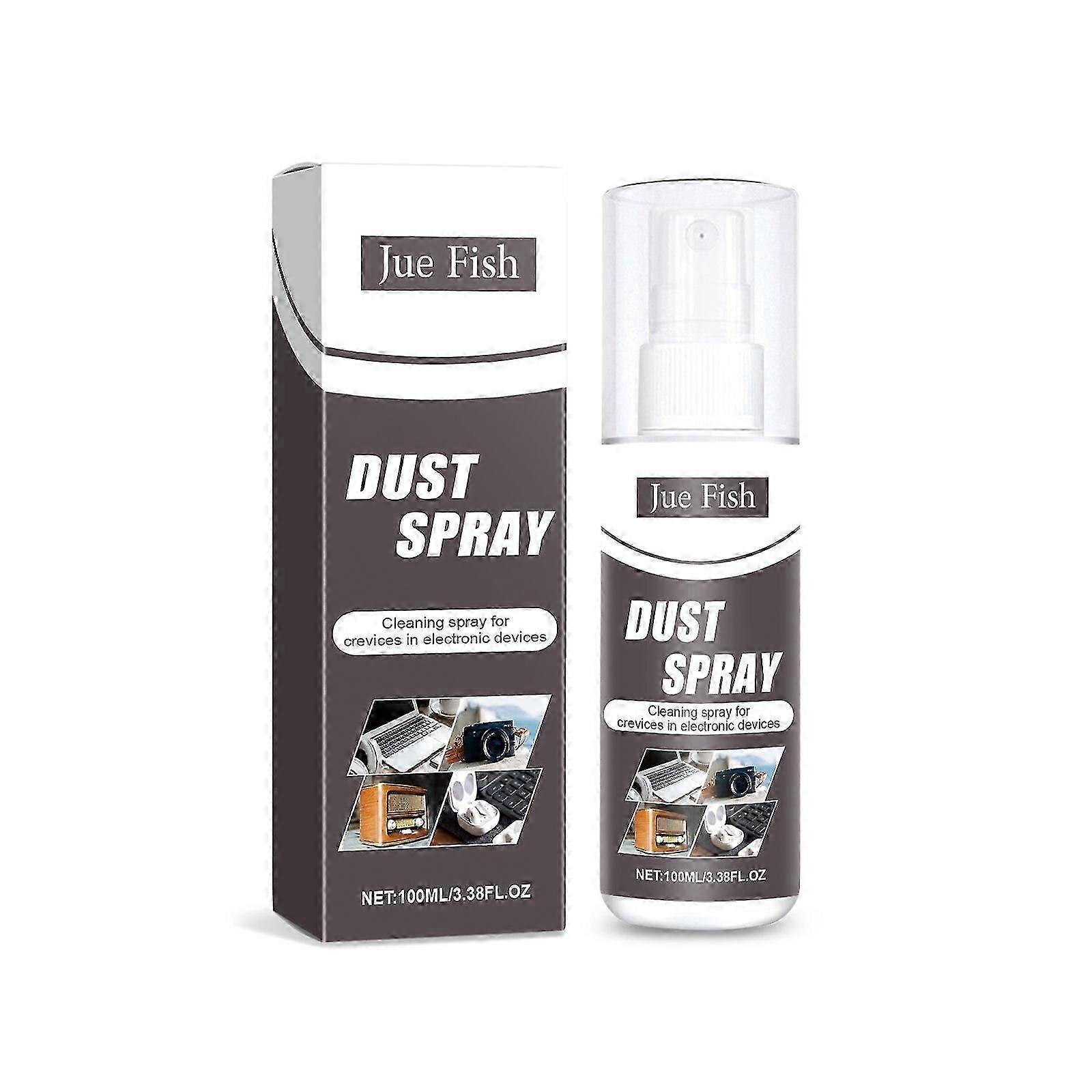 Jue-Fish Keyboard Dust Removal Cleaning Spray Computer Air Gap Dust Removal Decontamination Multi-Purpose Cleaner