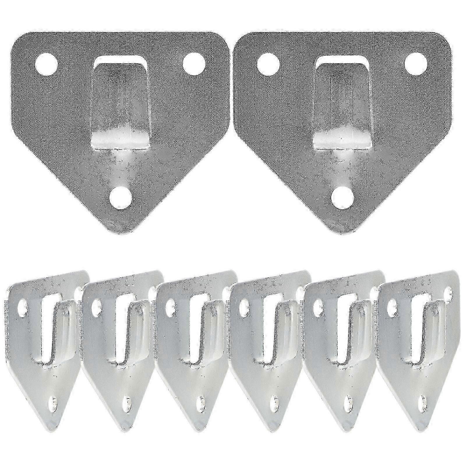 8 個のウォールマウント消火器フックヘビーデューティ消火器ブラケットホルダー