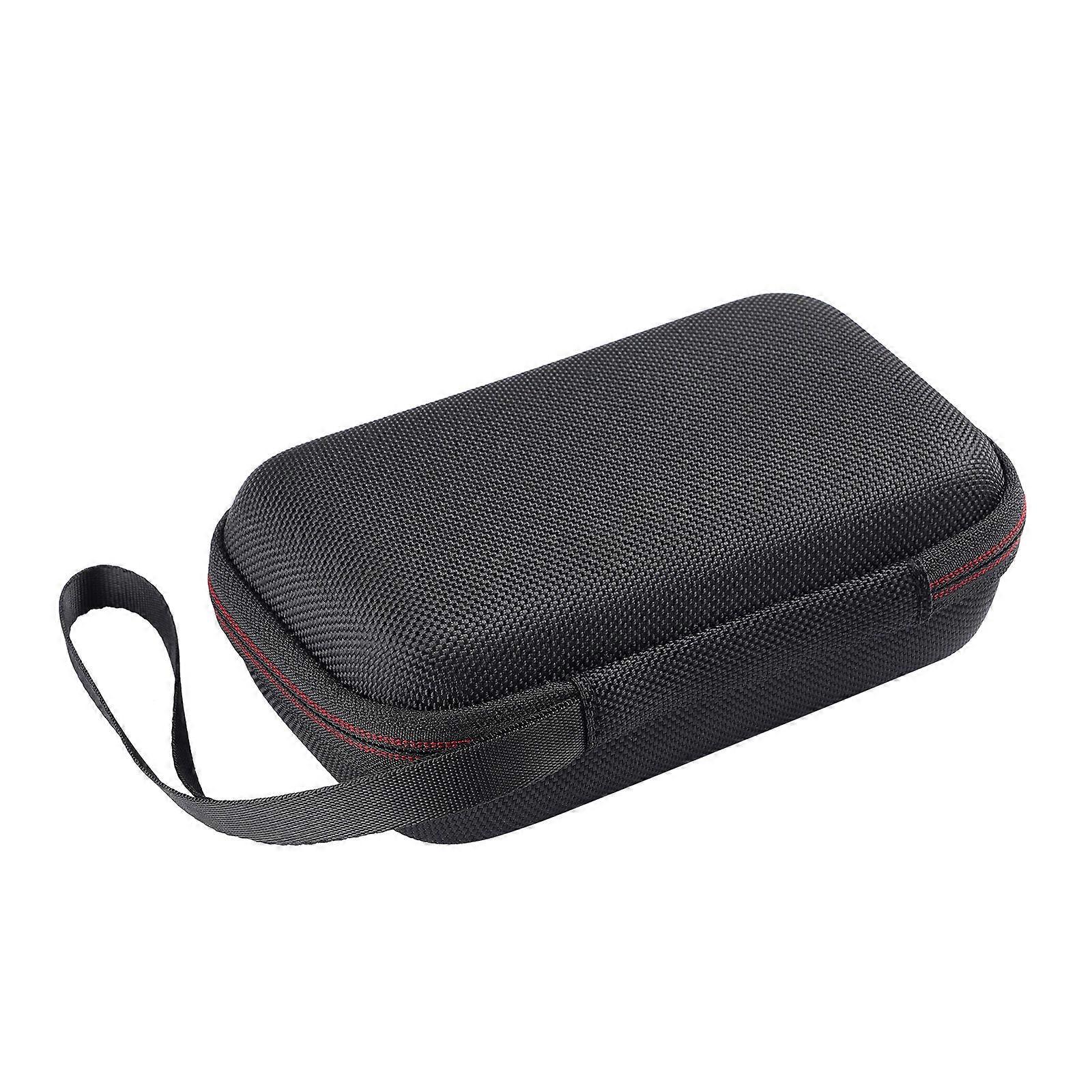 Carrying Case Storage Box with Mesh Pocket for RG34XX Handheld Game Console Storage Bag Shockproof Travel Pouch EVA Case  interior gray