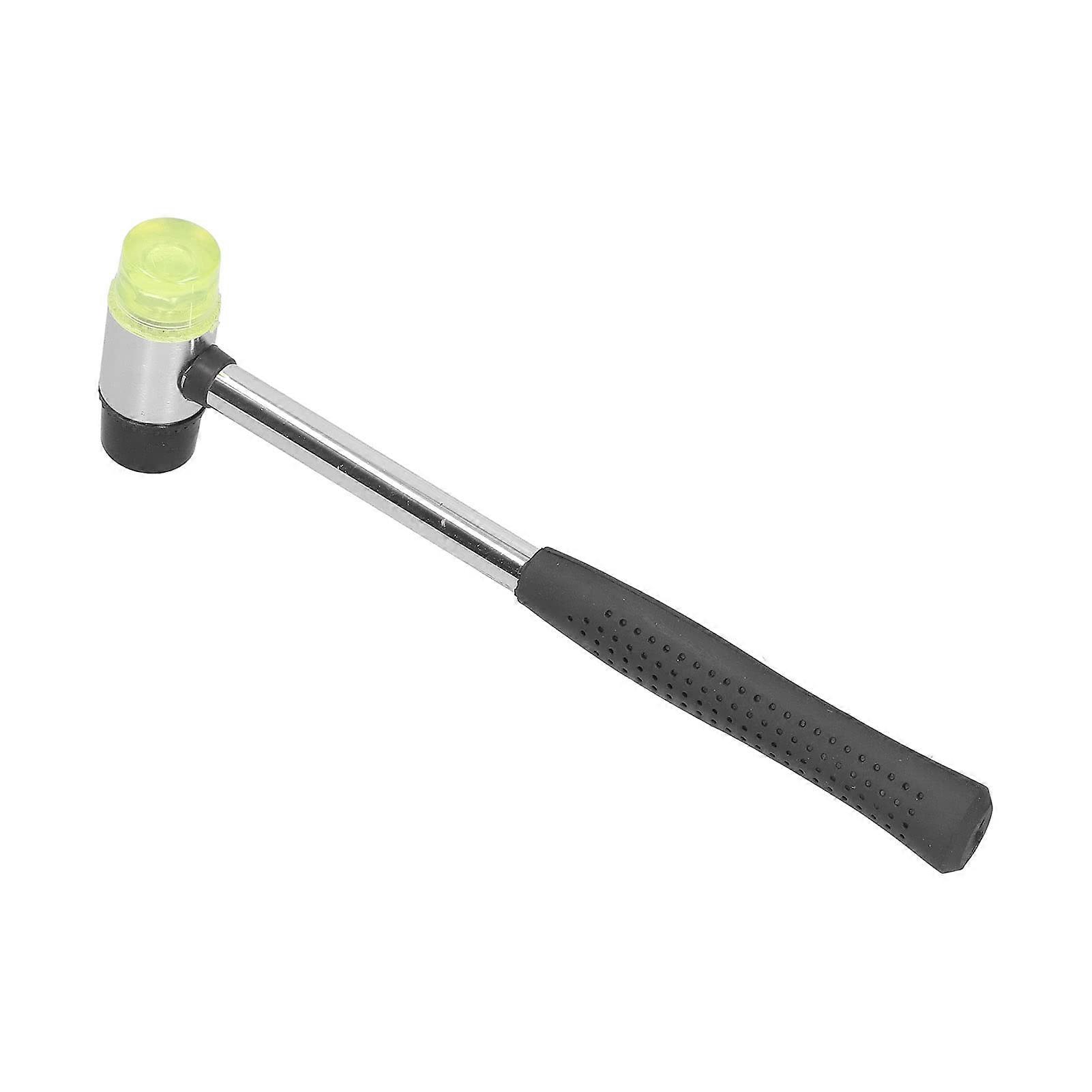 Rubber Mallet with Non Slip Handle Double Faced Soft Hammer for Jewelry Craft and Furniture Assembly