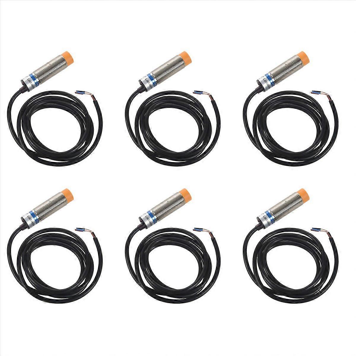 6X LJC18A3-H-Z/BX 1-10mm Capacitance Proximity Sensor Switch NPN NO DC 6-36V 300MA