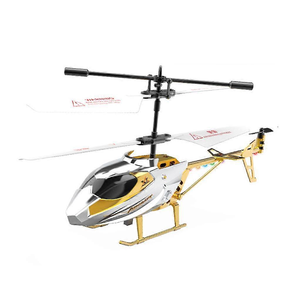 2.5CH Remote Control Helicopter with Gyro Stabilizer LED Lights Durable Crash Resistant Easy to Fly for Kids Beginners