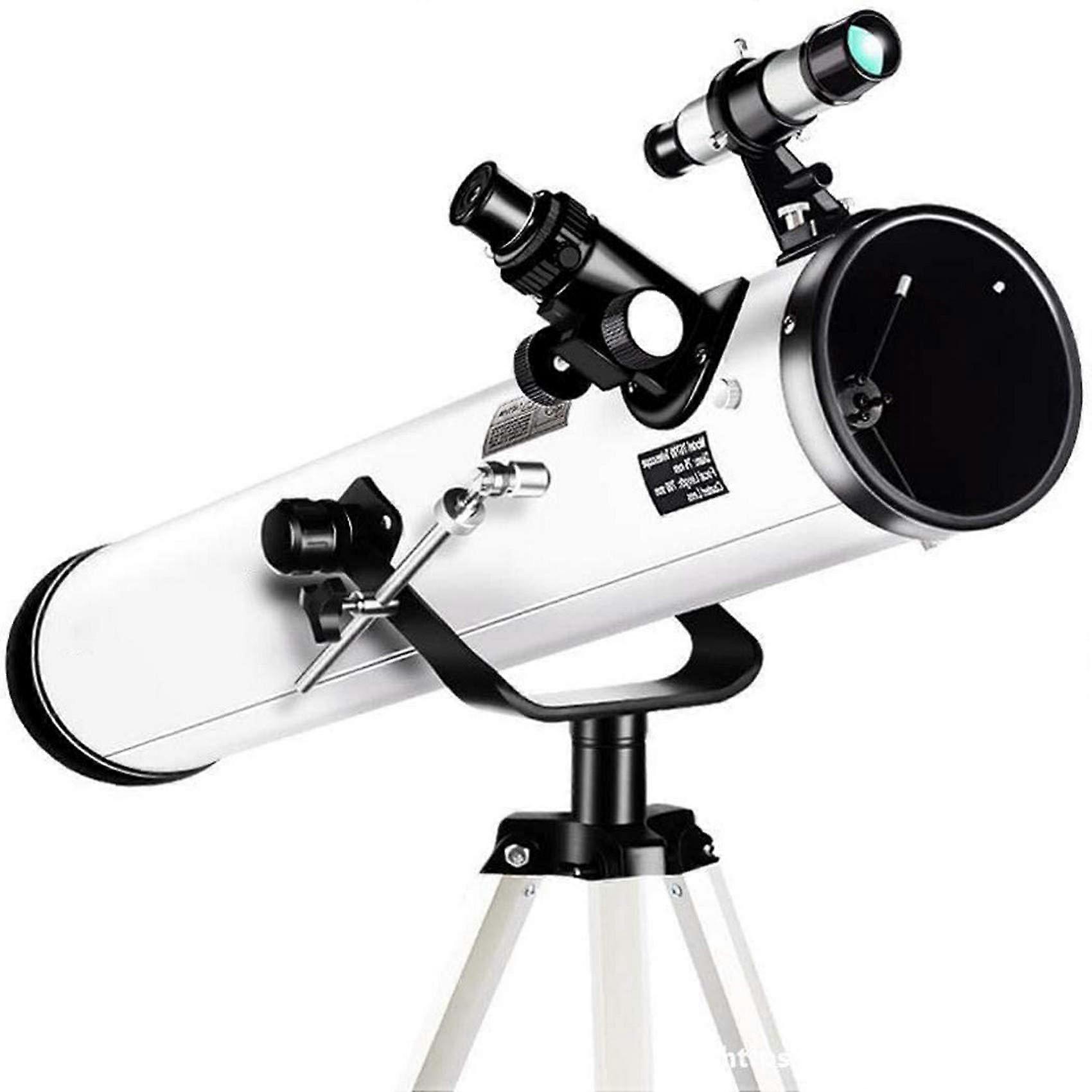 Reflective Astronomical Telescope with HD Finder Scope for Stargazing and Terrestrial Viewing Set