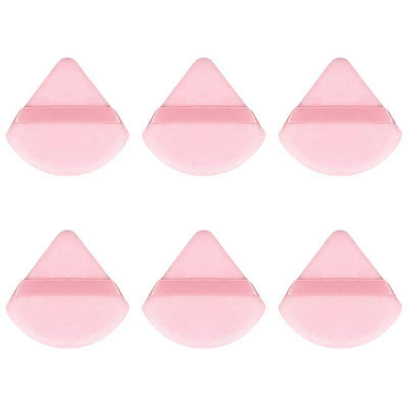 TECHNIQUE PRO POWDER BRUSH - PINK TRIANGLE - 6 PCS