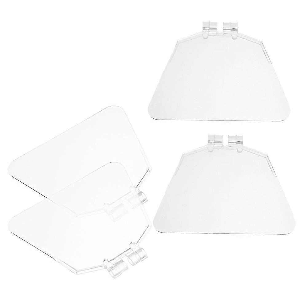 Bench Grinder Eye Shield Protective Cover for Grinder Guard 4Pcs Plastic