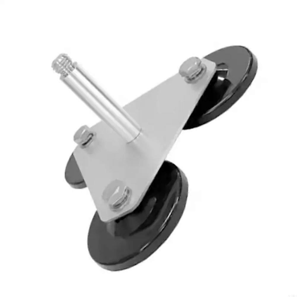 Universal Triangular Magnet Holder Base for Vehicle Antennas High Precision Mounting Bracket Accessory