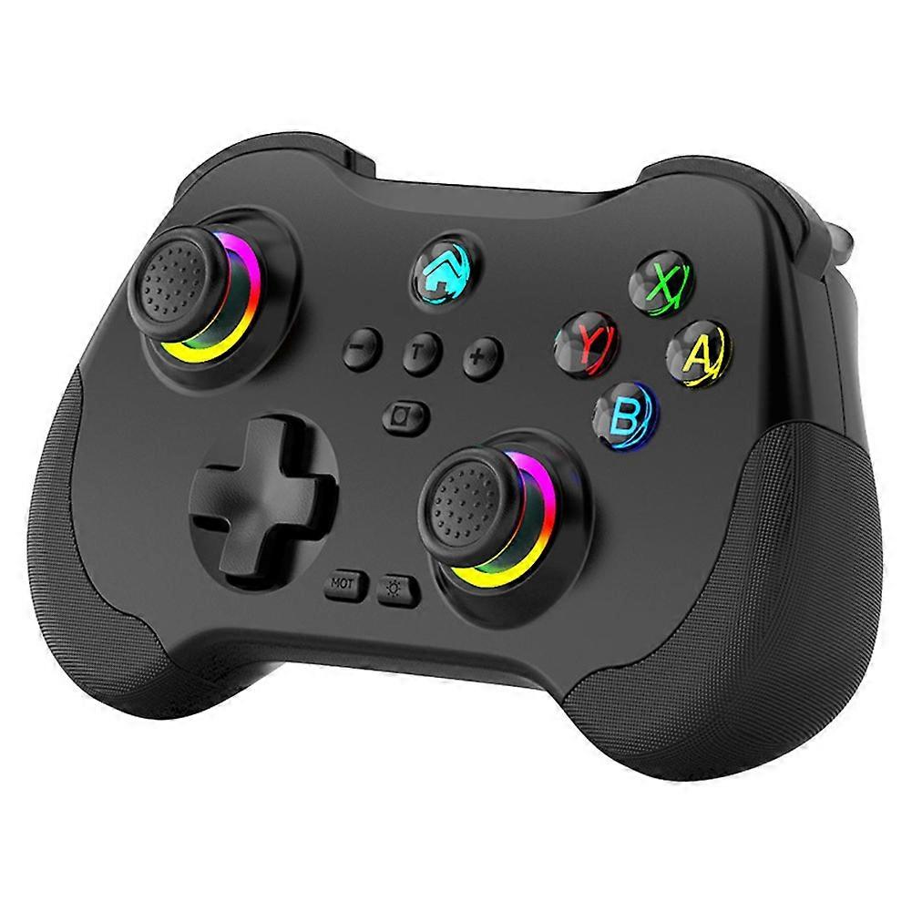 Z01 Motorcycle Game Bluetooth Controller is Suitable for Android Switch Computer IOS Motorcycle Dual Vibration-Black