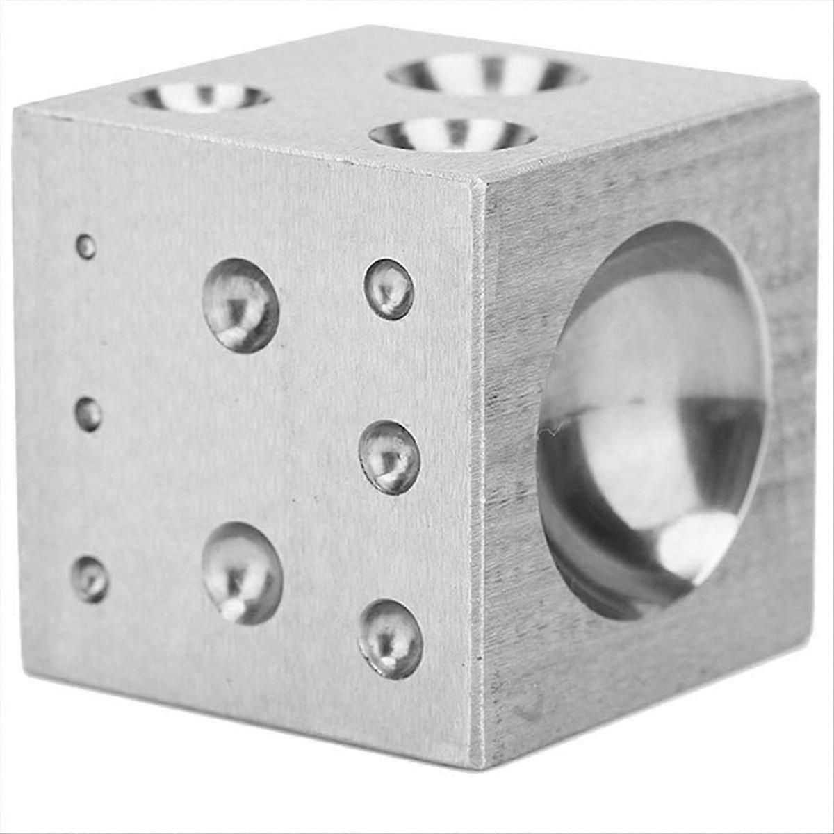 Steel Dapping Doming Block, Steel Dapping Block Steel Square Die