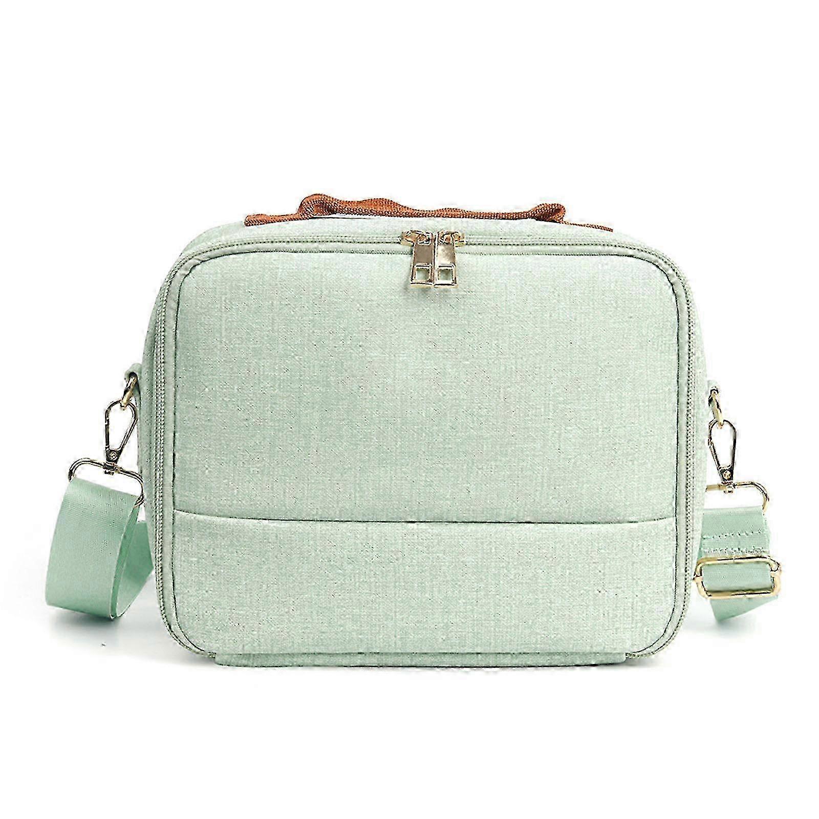 Digital Camera Printer Storage Bag For CP910/1200/1300 Camera Padded Shoulder Bag Crossbody Camera Case- Bag AntiTheft Green w