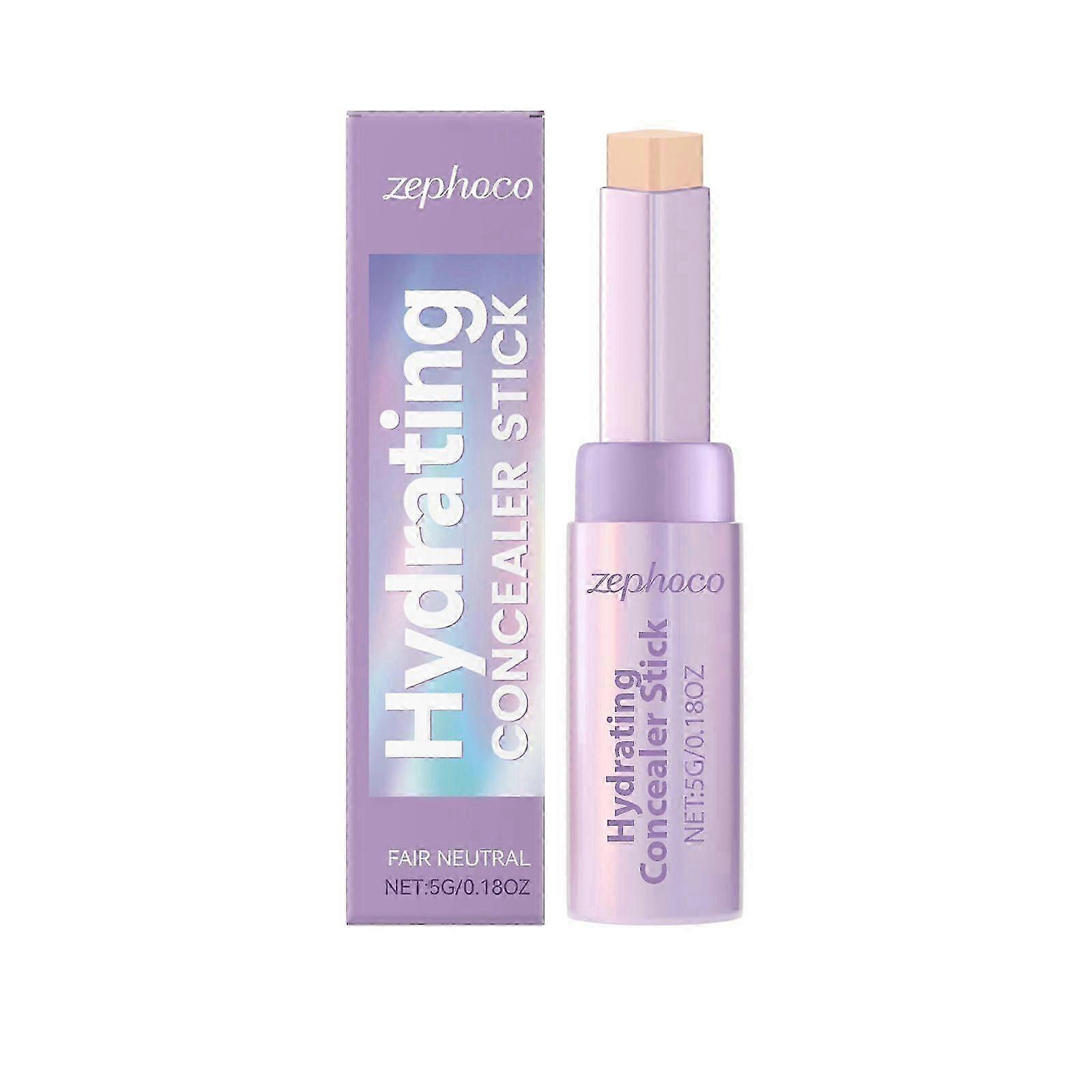 Zephoco Ivory White Contouring And Concealer Stick Is A Natural Moisturizing, Lightweight, Mid-Highlight Contour, And Color-Holding Makeup Stick