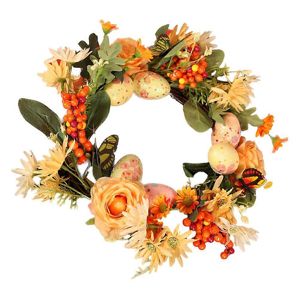 Easter Wreath Pendant Easter Wreath Hanging Decor Exquisite Easter Wreath Ornament