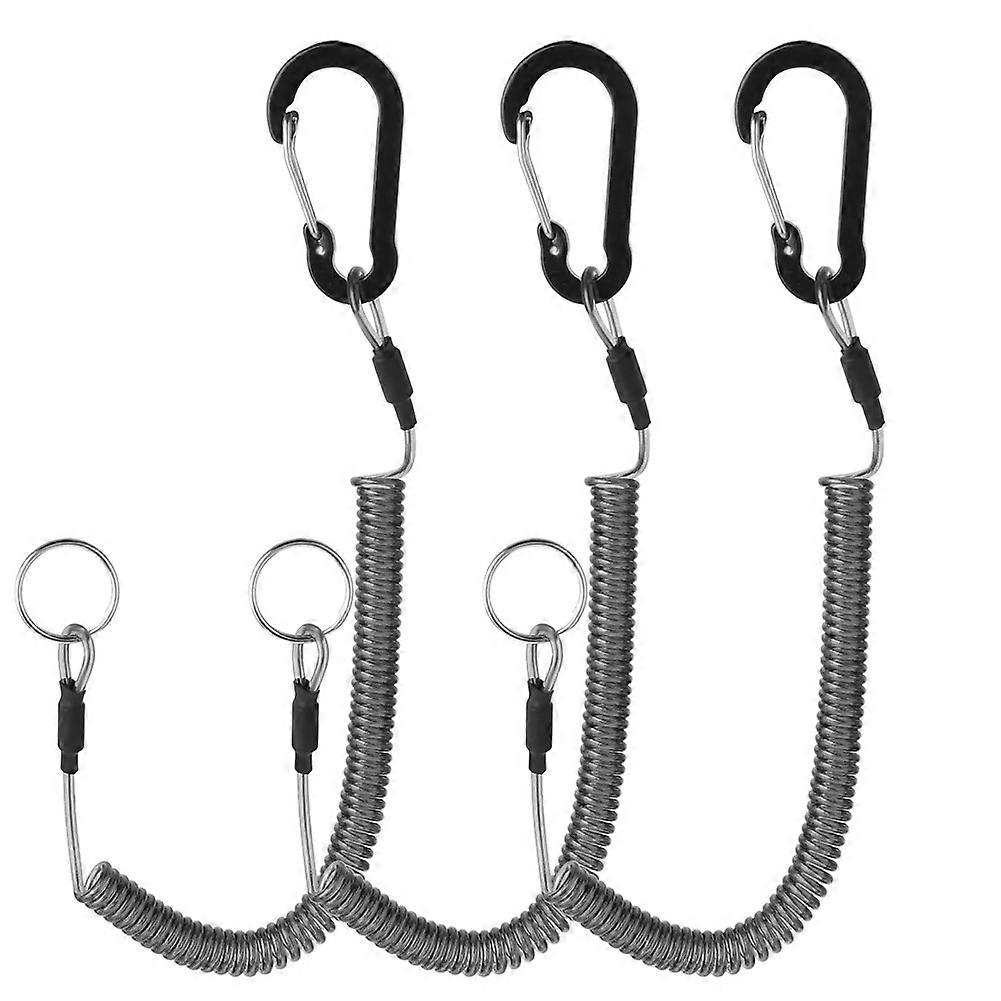 Spiral Key Chains, Outdoor Spiral Cable,Retractable Safe Rope
