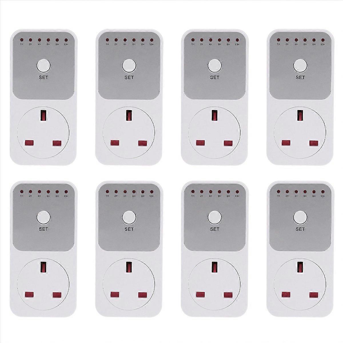 Smart Countdown Timer Switch Socket Auto Shut Off Outlet Uk Plug