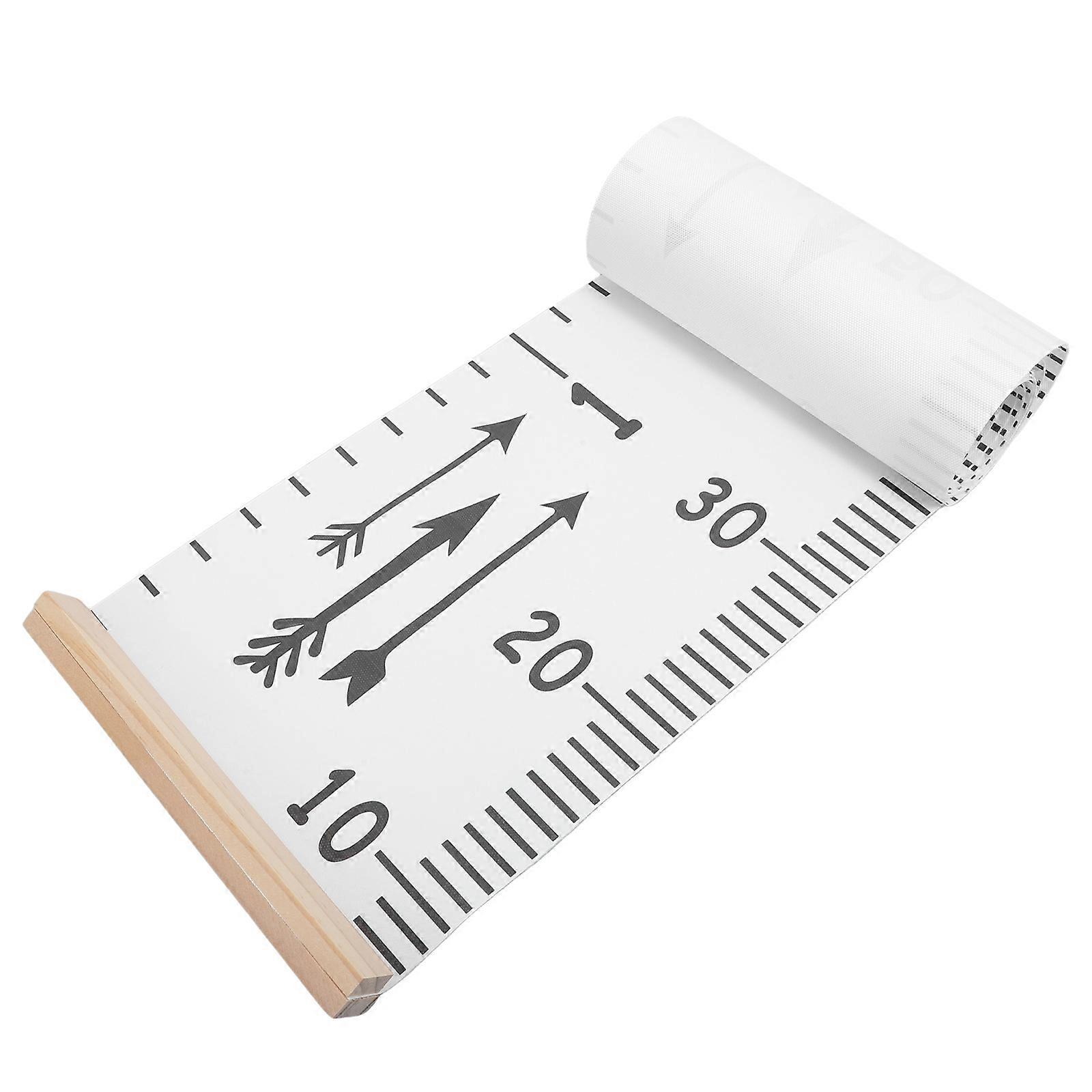 Height Measuring Chart For Children Wall Hanging Style Safe Material With Arrows Pattern 1Pack