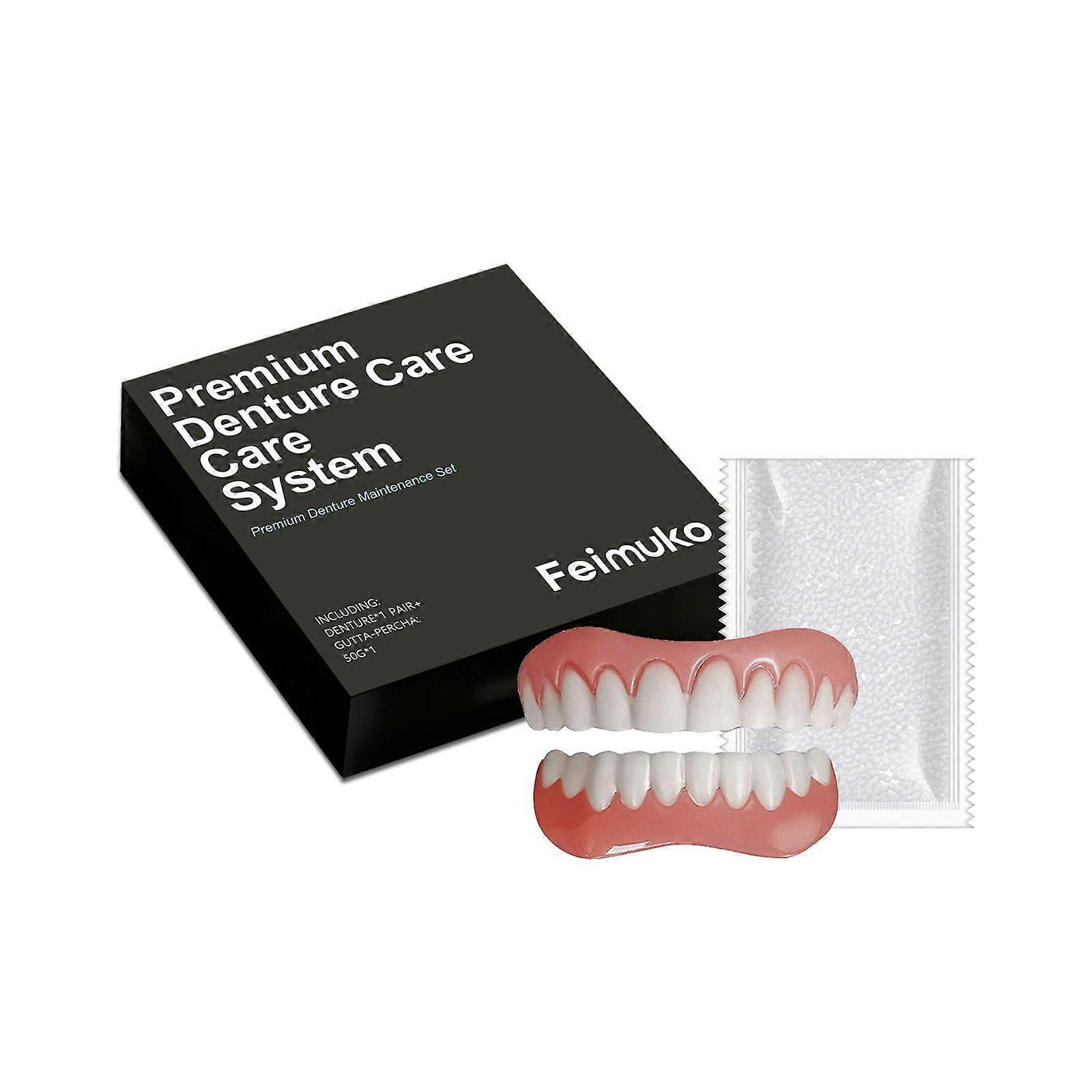 Feimuko The Denture Decoration Set Showcases A Smile With Natural Beauty, A Comfortable Fit, And Convenient Material