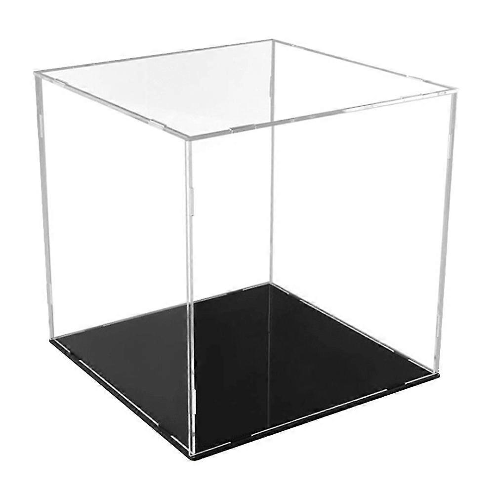 Football Display Case Acrylic Box for Display with Clear Cover