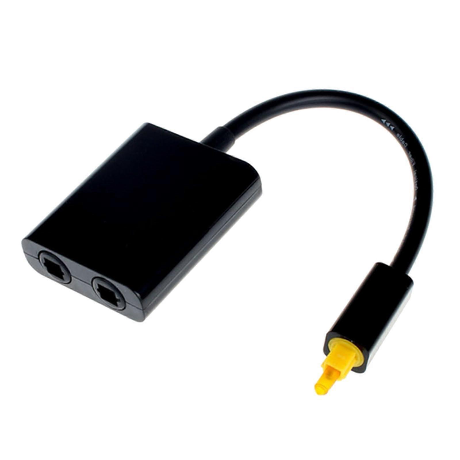 Optical Auditory SPDIF Splitter 1x2 Toslink Digital Audio Splitter For HiFi Sound Transmission Between Multiple Devices
