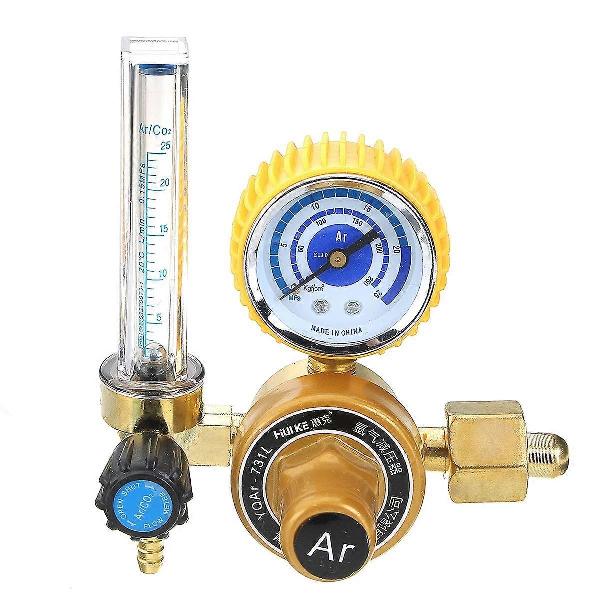 Argon CO2 Welding Regulator 025MPA Mig Flow Meter Gauge with Precise Flow Control