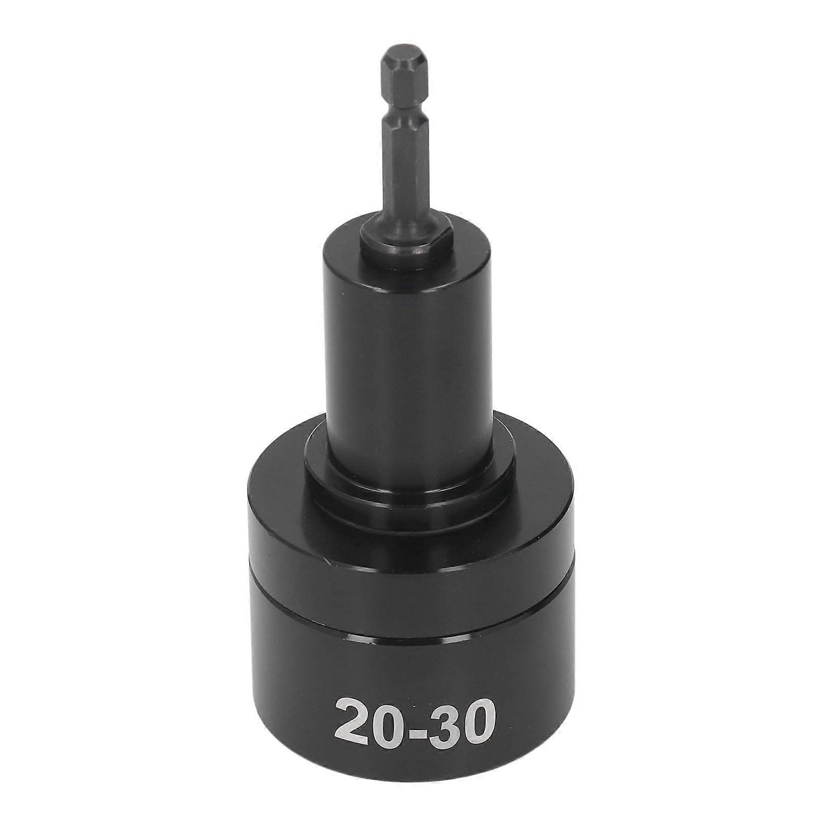 Bottle Capper Bit for Electric Capping Machines, Metal Head with Rubber Pad Fits 2030mm Caps