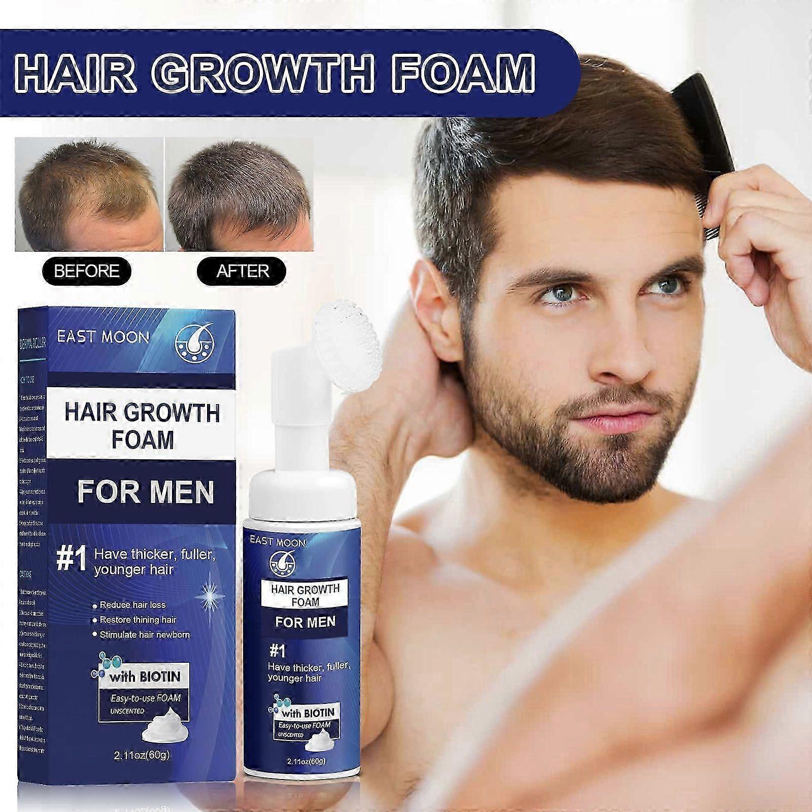 Men's Hair Thickening Foam