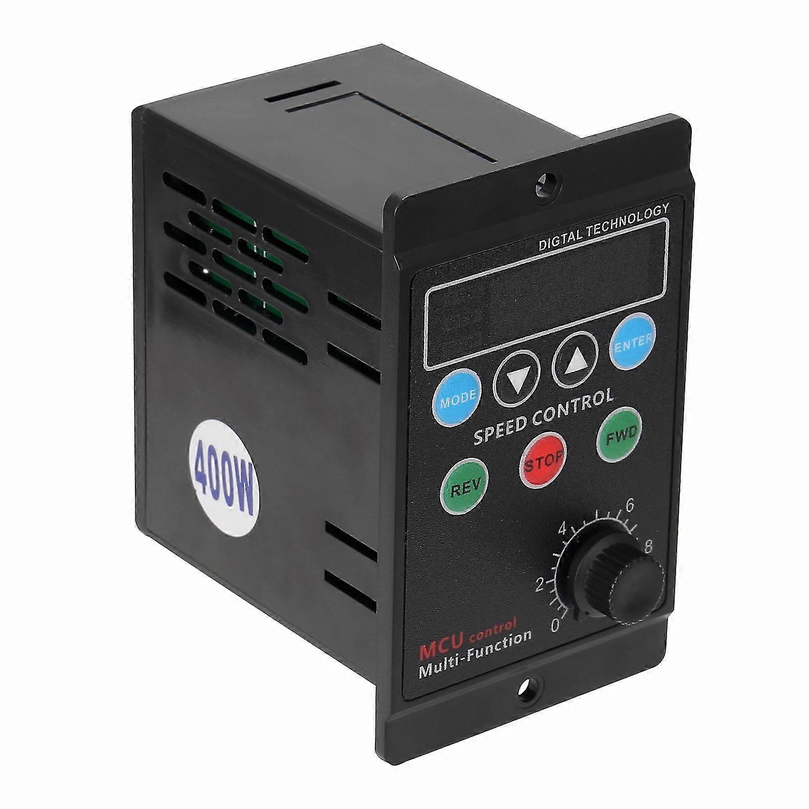 400w Ac220v Motor Speed Controller Multifuncional Motor Speed Controller Display Rate -Target Value Settable