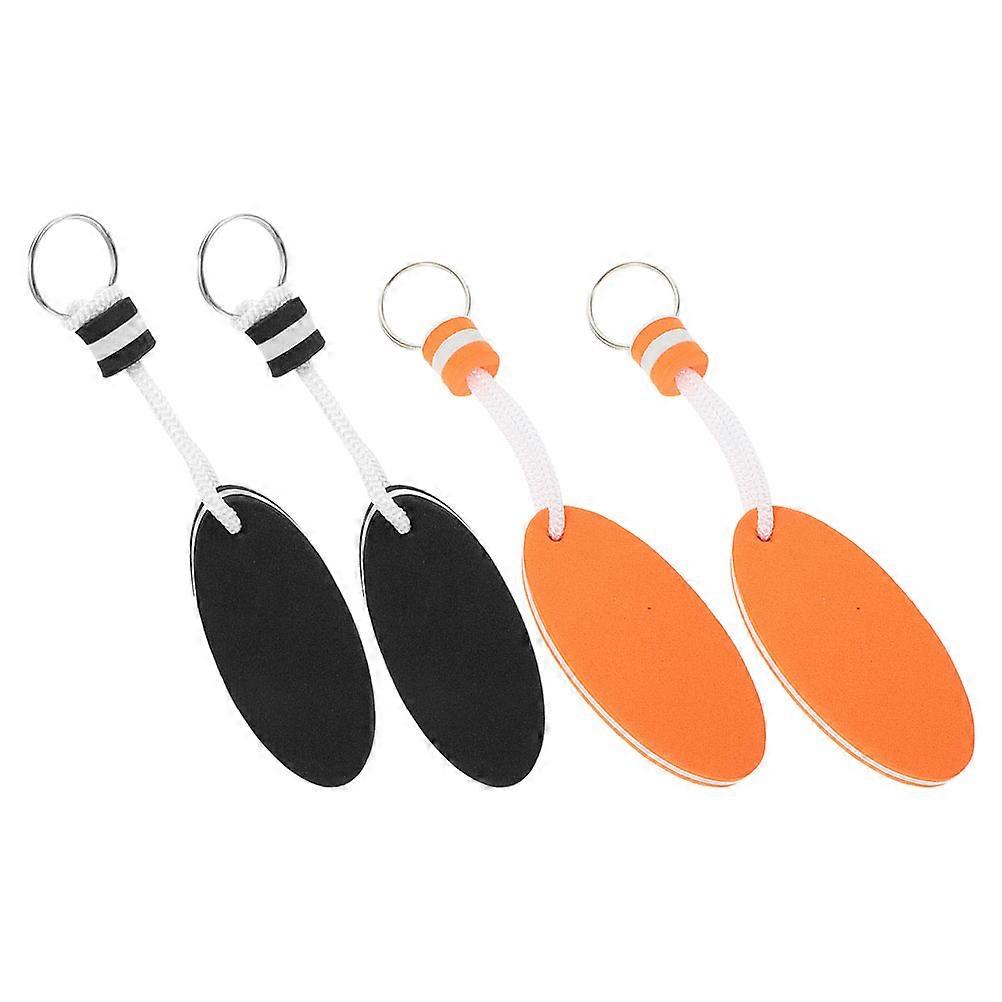 Boat Float Keychain Eva Material Floating Key Ring for Outdoor