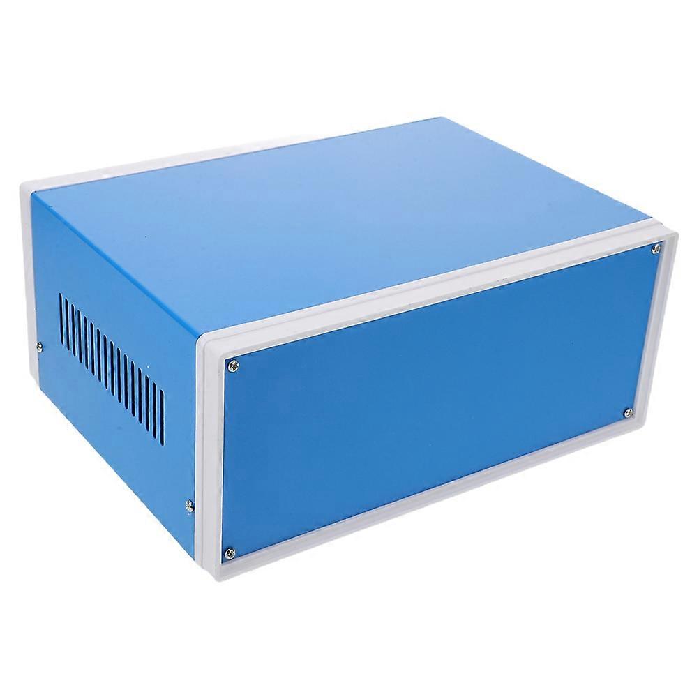 Blue Metal Junction Box Electronic Junction Case for Storage