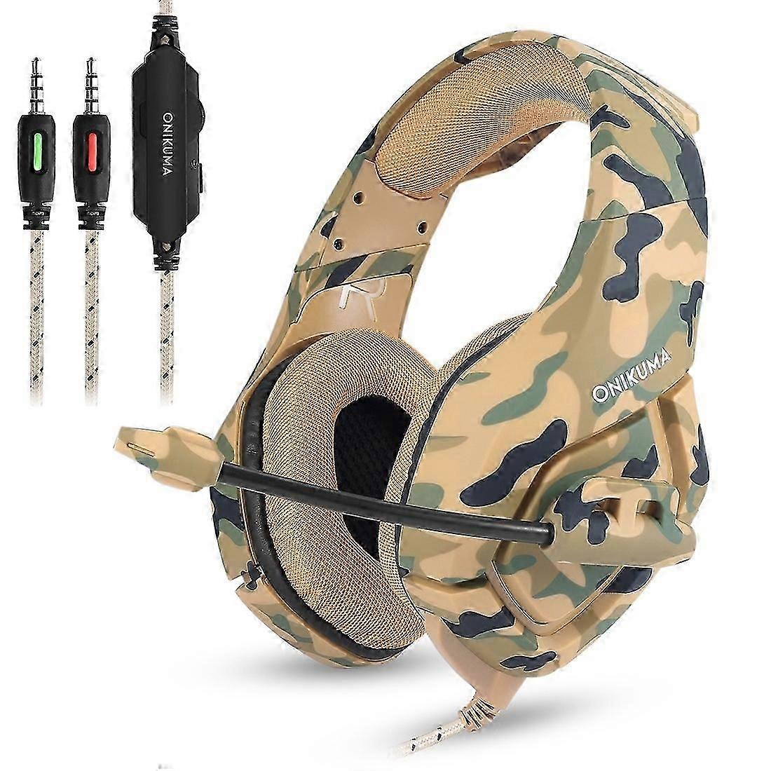 ONIKUMA K1-B Camouflage Headset Gaming Headset