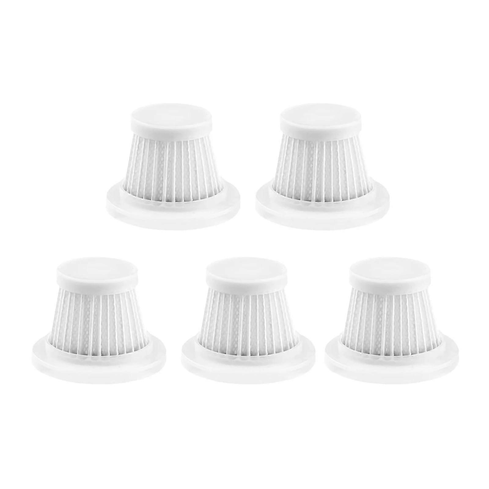 5pcs Car Vacuum Cleaner Filter Replacement Washable Handheld Vacuum Filter Easy Install Reusable