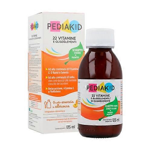 Pediakid 22 Vitamins and Trace Elements 125 ml (Orange - Apricot)