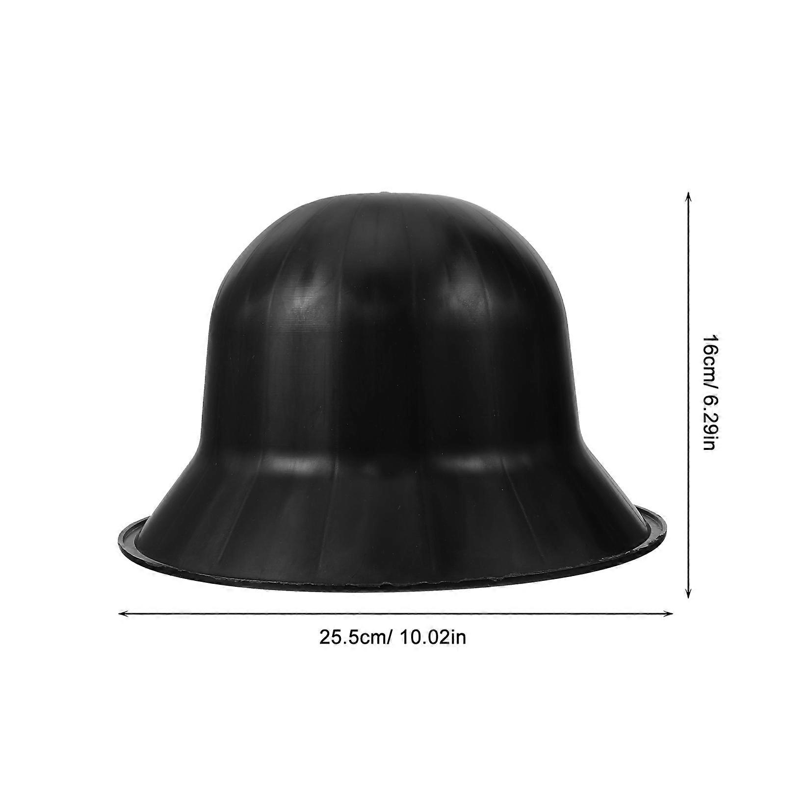 Top Hat Shaper Hat Support Plastic for Decoration 8Pcs Black Set