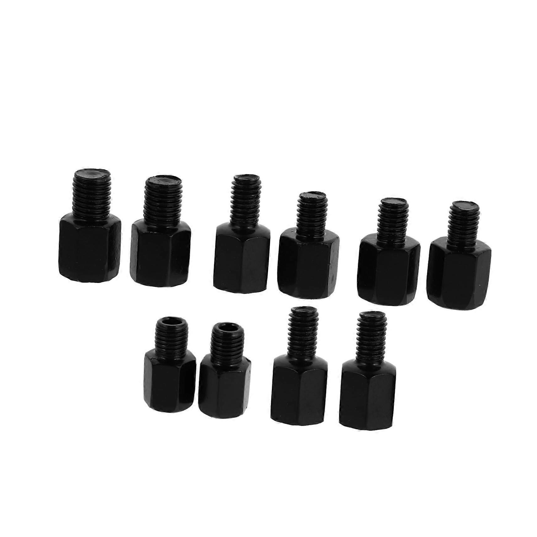 10 Pcs Motorcycle Mirror Extender Riser Kit Expands Viewing Angle Fits Various Mirror Sizes