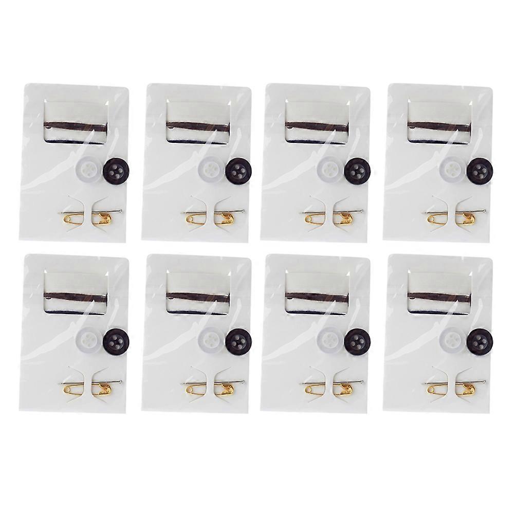 Sewing Thread Set Mini Accessories for Sewing Work 15Pcs Practical Kit