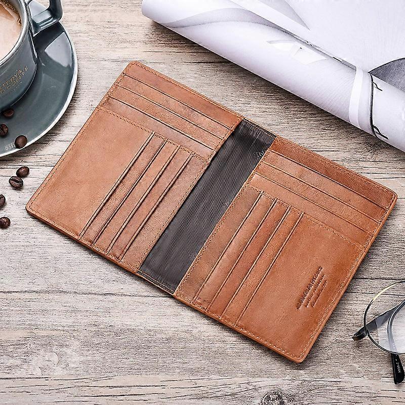 Vintage Multi-function Genuine Leather Card Holder