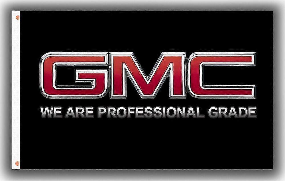 Gmc Black Wall Decor Flag Shape 004