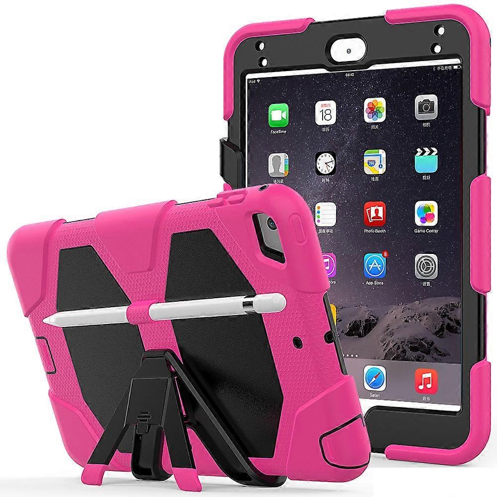 For iPad mini 4/mini (2019) 7.9 inch Kickstand Case Tablet Case with PET Screen Protector