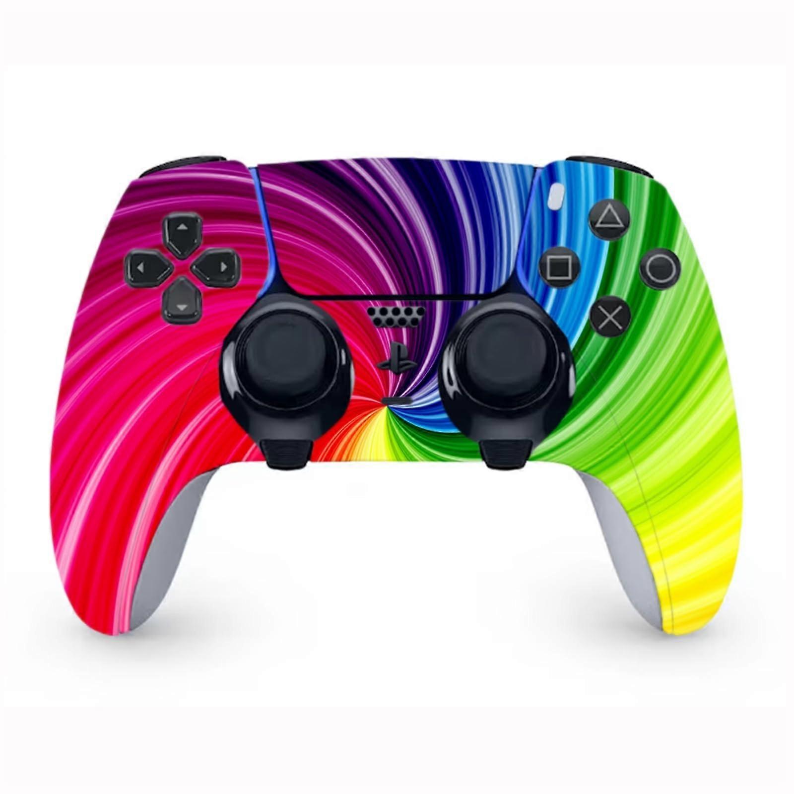 Marble Design Vinyl Sticker Wrap Scratch Protection Easy Peel Skin for PS5 Edge Controller